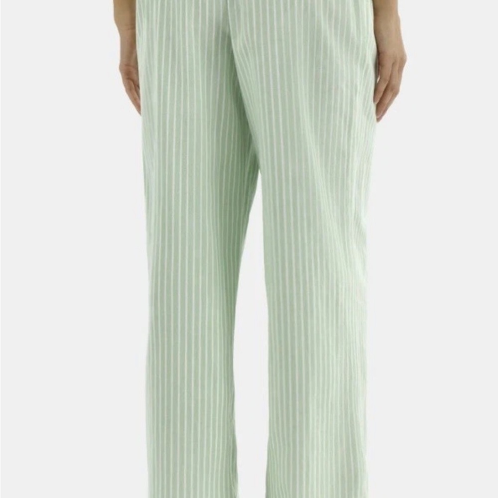 Green Striped Pants - Picture 6 of 7